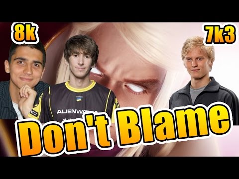 Dendi Dota 2 [Invoker] vs Pajkatt [VS] - Don't Blame on ME