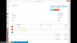InvoiceMaker for SketchUp Preview