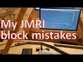 Trying to fix, and learn from, all the mistakes I made planning my blocks for JMRI automation