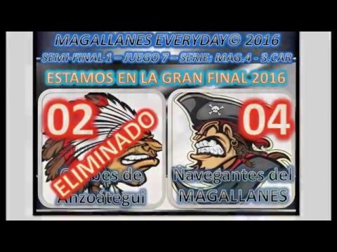 CARIBES-MAGALLANES 21-01-2016 JUEGO 7 SEMIFINAL 2016