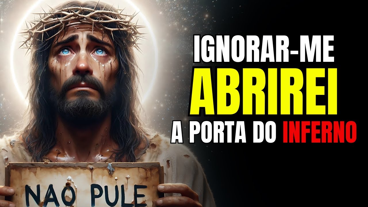 Deus diz ➨ Quem me ignora está no caminho da perdição | Mensagem de Deus para você hoje | De Deus