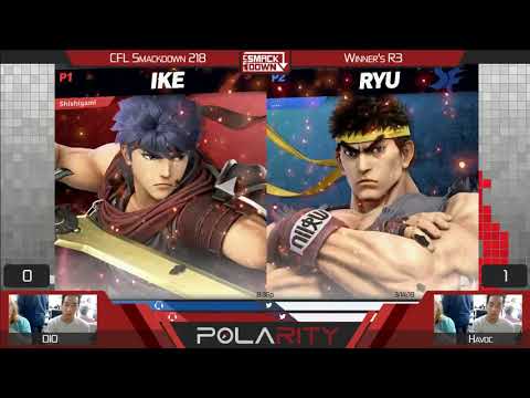 CFL Smackdown Ultimate 218 - Dio (Bowser, Ike) vs Havoc (Ryu) - Winners R3