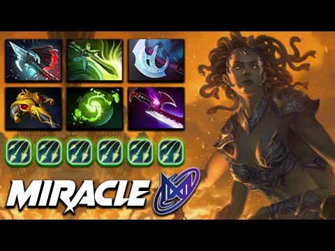 Miracle Medusa Rage Mode - Dota 2 Pro Gameplay [Watch & Learn]