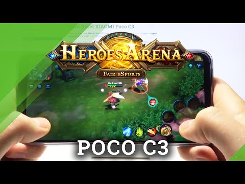 Heroes Arena Game Test on POCO C3 – Gameplay / Quality Checkup