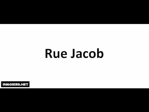 如何发音 # Rue Jacob