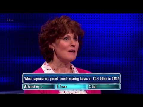 Sarah Gets Her Tesco's Question Right - The Chase