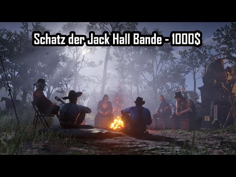 Jack Hall Gang Treasure! - $1000 // Red Dead Redemption 2 (German/Easy!)
