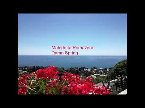 Maledetta primavera - Loretta Goggi - English translation (Lyric Video)