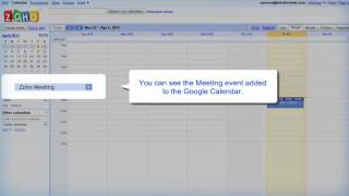 Vídeo de Zoho Meeting
