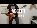 Accept  -  Helldriver  (Rhythm Guitar Cover)