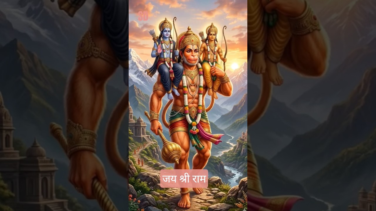 🔥संकट मोचन जय हनुमान🙏🔥#jaishriram #hanumanji #bajrangbali #shortsfeed #viralshort #bhakti