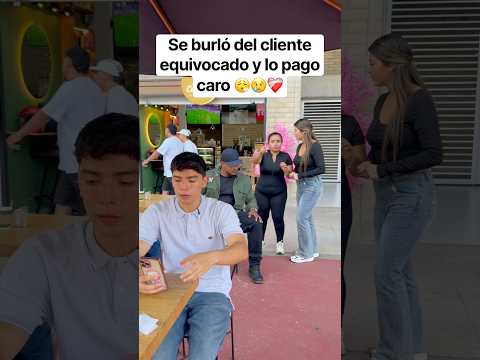 Recibió una valiosa lección 🥺😠 #humildad #reels #viral  #viralvideo