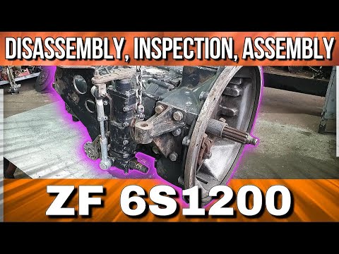 NEFAZ Bus Transmission Repair – ZF 6S1200 Fix