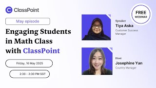 Engaging Students in Math Class with ClassPoint