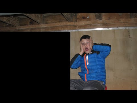 Exploring my creepy crawlspace