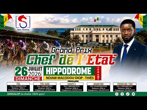 🔴 DIRECT: GRAND PRIX CHEF DE L'ETAT 61ÉME EDITION