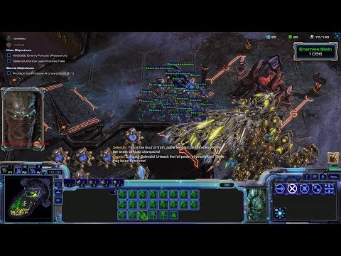 StarCraft 2 Co-op Campaign: Wings of Liberty Mission 14 - In Utter Darkness