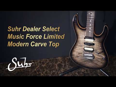[MusicForce] Suhr Dealer Select Music Force Limited Modern Carve Top Demo