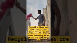 How Single-Use Vapes Are Causing a Fire Hazard at UK Waste Plants