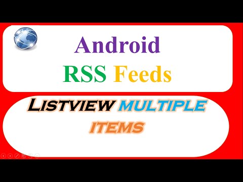 Android RSS Feed XML Ep.05 -  Multiple Items In ListView [XmlPullParser]