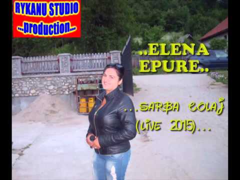 ELENA EPURE & MAESTRU RAFAEL...Sarba colaj live2015...(By Rykanu Studio)..