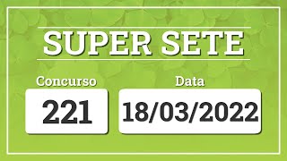 Capa de SUPER SETE 221