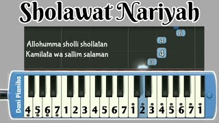 Download lagu Sholawat Nariyah - Not pianika mp3