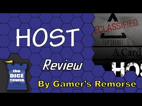 Gamer's Remorse on The Dice Tower - Review Host