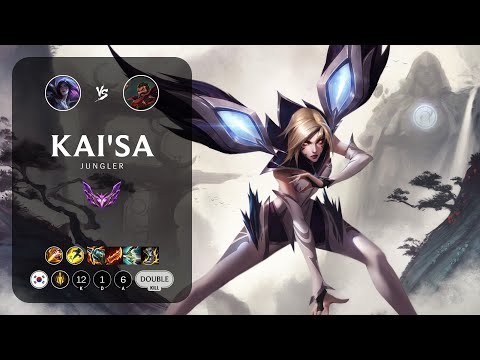 Kai'Sa Jungle vs Graves - KR Master Patch 14.2
