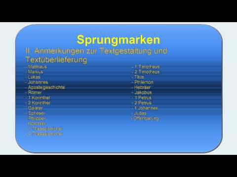 Die Bibel ungekürzt - Deutsche Einheitsübersetzung: Anhang - 5. Lesung
