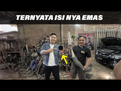 VIRAL ❗ ISI KNALPOT NINJA 2 TAK ADA EMAS NYA 😱