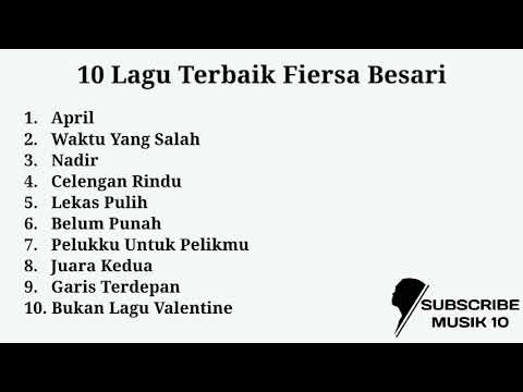 10 Lagu Terbaik Fiersa Besari Terbaru   Fiersa Besari Full Album