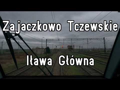 [ CabView ] Zajączkowo Tczewskie ZTB - Iława Główna - Paprykowe Filmy
