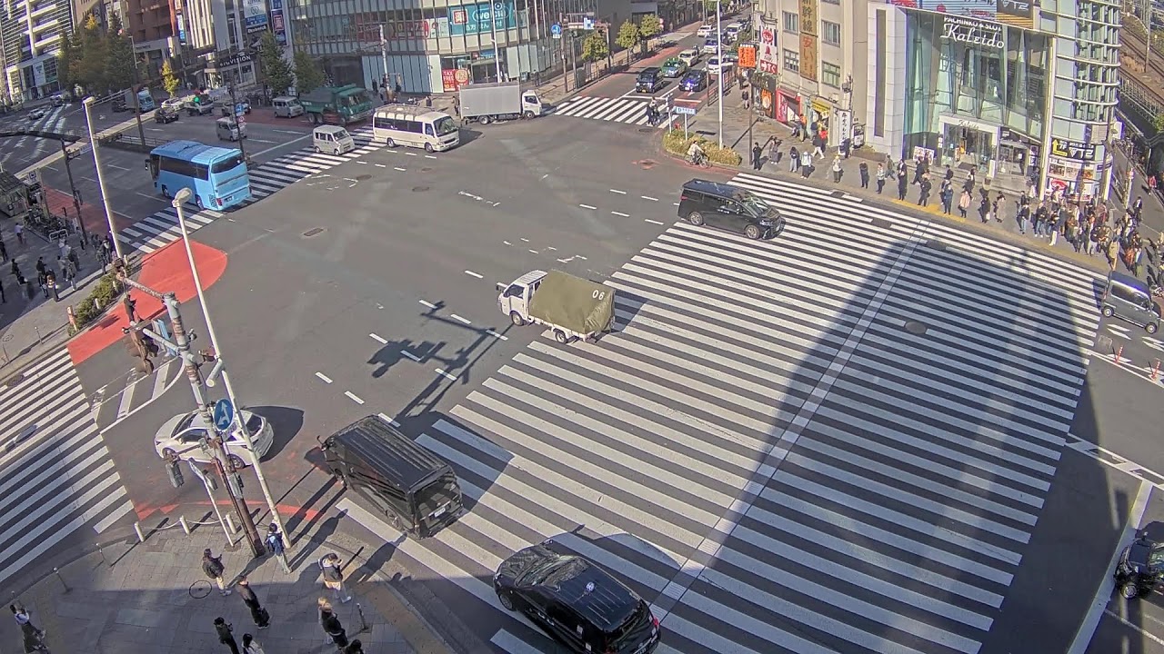 Tokyo Shinjuku 新宿 大ガード交差点