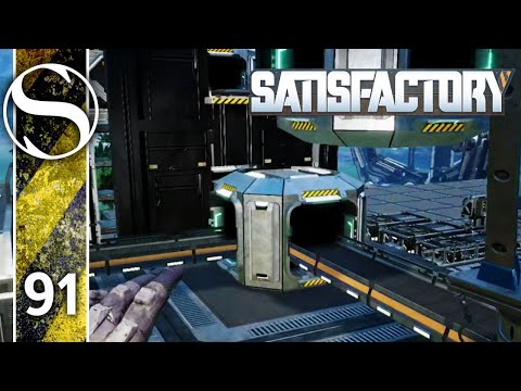 RAMPING UP PRODUCTION - Let's Play Satisfactory - Satisfactory Gameplay Part 91