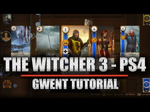 THE WITCHER 3 [Gameplay] Gwent / Gwint Tutorial ★ Deutsch/PS4 | Highscore Heroes