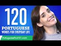 120 Portuguese Words For Everyday Life Basic Vocabulary 6