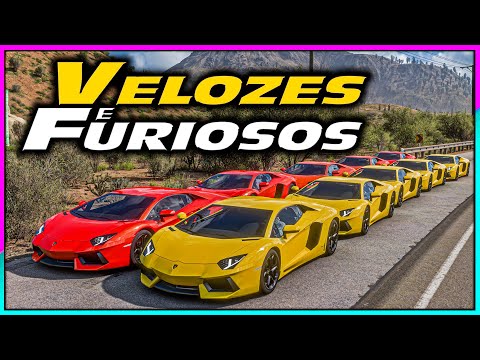 Fast and Furious Lamborghini Aventador Cup in the Rain - Forza Horizon 5
