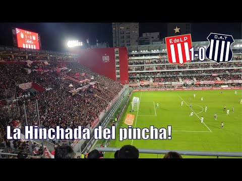 "DESDE ARGENTINA, ESTUDIANTES DE LA PLATA 1 - 0 TALLERES DE CÓRDOBA" Barra: Los Leales &bull; Club: Estudiantes de La Plata