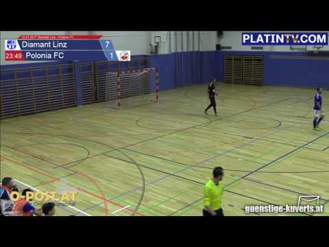 15.01.2017 Diamant Linz - Polonia FC - 8:1  (2. Halbzeit / 23:58) am 15.01.2017 17:07