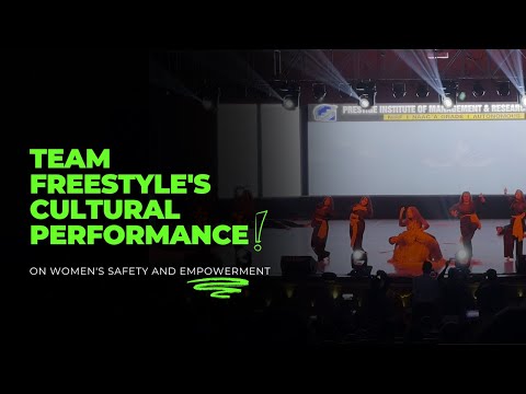 Team Freestyle's Cultural Eve Performance 2024, Choreographed by Sanskar Dixit