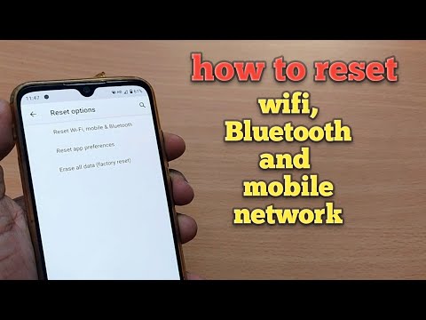 how to reset network settings on android phone