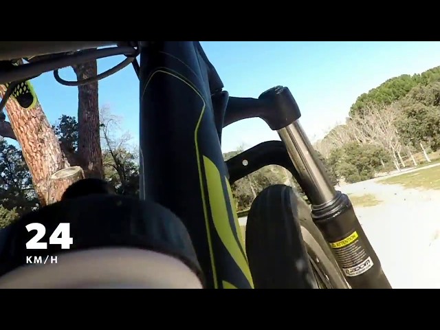 Vídeo relacionado con Tija de sillín Aaron Spring con suspensión de 30,6 o 31,6 mm de diámetro, Aluminio con Muelle de 350 mm de Longitud, para Bicicleta eléctrica, MTB, Trekking Citybike etc. Negro