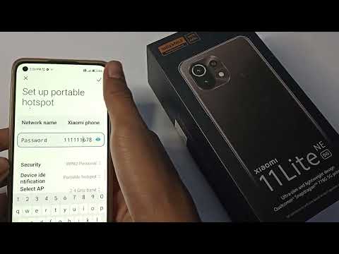 Portable hotspot kaise set up kare xiaomi 11 lite Ne 5g me | how to use hotspot