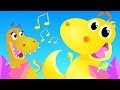 The Dinosaur Dance | Kids Songs | by Little Angel