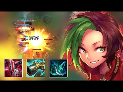 WILD RIFT JINX MASTER GAMEPLAY / JINX NEWEST ITEM SO OP (BUILD AND RUNES)
