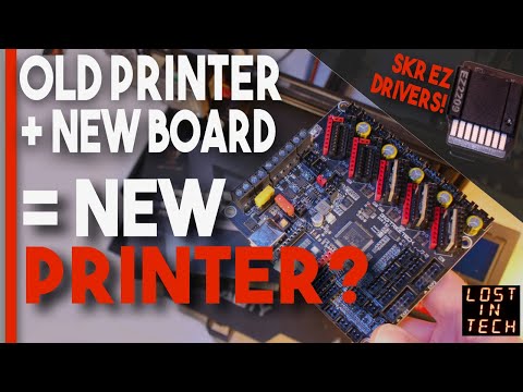 Can an old Ender 3 be upgraded to be as good as a new printer? I test it out with the new SKR3 EZ.