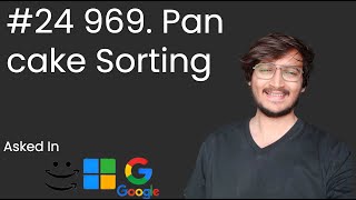 YouTube video '969. Pancake Sorting ||LeetCode'