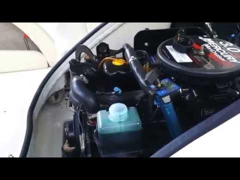Small secret. Maxum 1800 mx Small secret maintenance. Oil change.