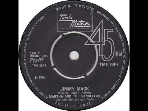 UK New Entry 1967 (95) Martha & The Vandellas - Jimmy Mack